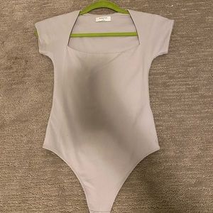Contour Straight Neck Bodysuit